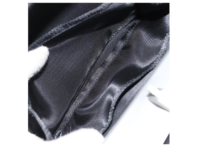 CHANEL Hip bag Shoulder Bag Cotton Black CC - vista 21