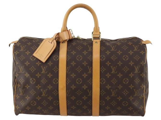 LOUIS VUITTON Monogram Keepall 45 Boston Bag M41428 LV - vista 13