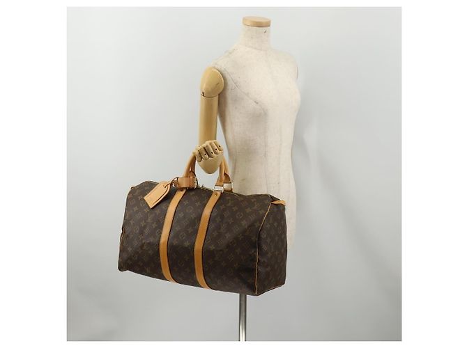 LOUIS VUITTON Monogram Keepall 45 Boston Bag M41428 LV - vista 22