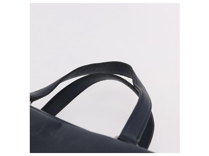 PRADA Business Bag Saffiano leather Blue Silver - vista 8