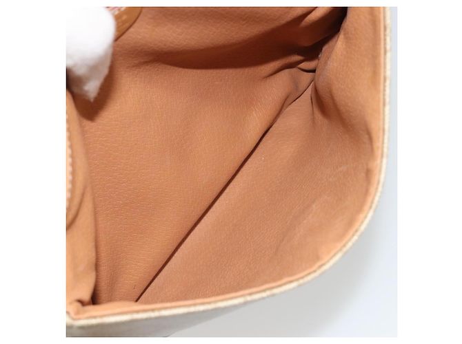 Céline CELINE Macadam Canvas Shoulder Bag PVC Beige Gold - vista 22