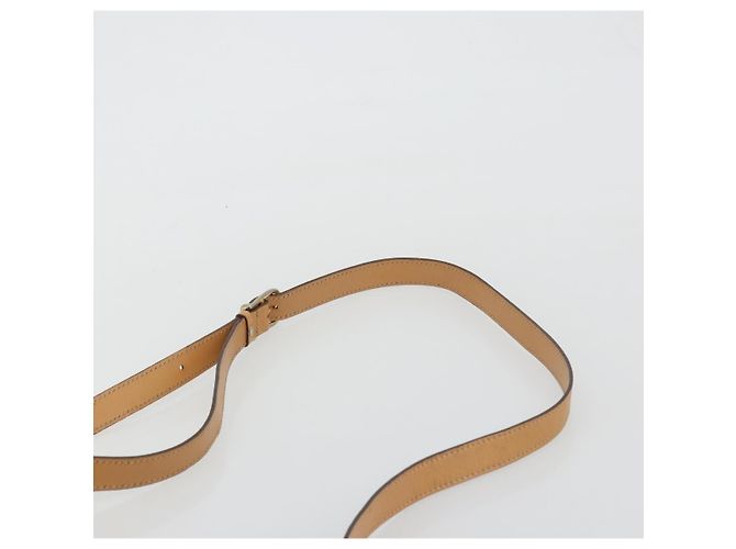 Céline CELINE Macadam Canvas Shoulder Bag PVC Beige Gold - vista 8
