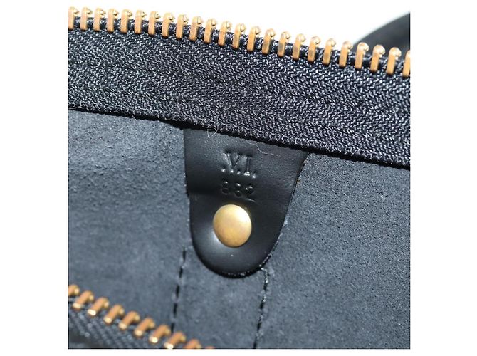 LOUIS VUITTON Epi Keepall 50 Boston Bag Noir M42962 LV - vista 11