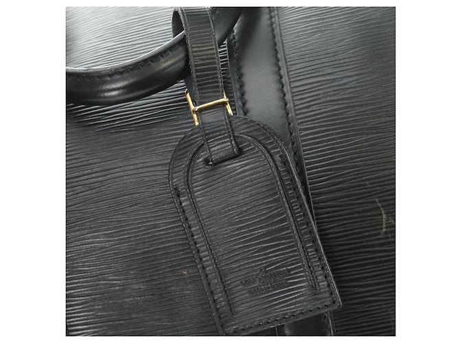 LOUIS VUITTON Epi Keepall 50 Boston Bag Noir M42962 LV - vista 21
