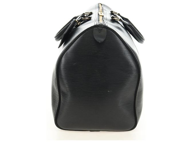LOUIS VUITTON Epi Keepall 50 Boston Bag Noir M42962 LV - vista 4