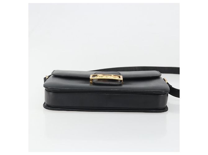 Céline CELINE Shoulder Bag Leather Black Gold - vista 5