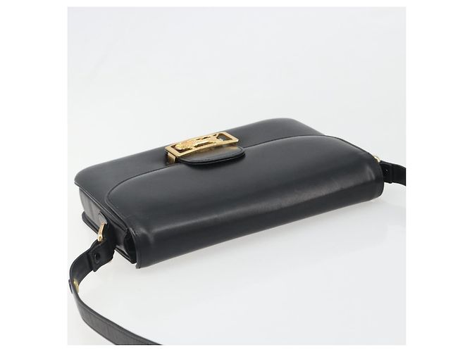 Céline CELINE Shoulder Bag Leather Black Gold - vista 6
