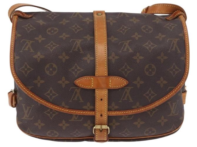 LOUIS VUITTON Monogram Saumur 30 Shoulder Bag M42256 LV - vista 2