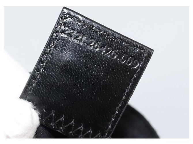 FENDI Hand Bag cotton Black Silver - vista 12