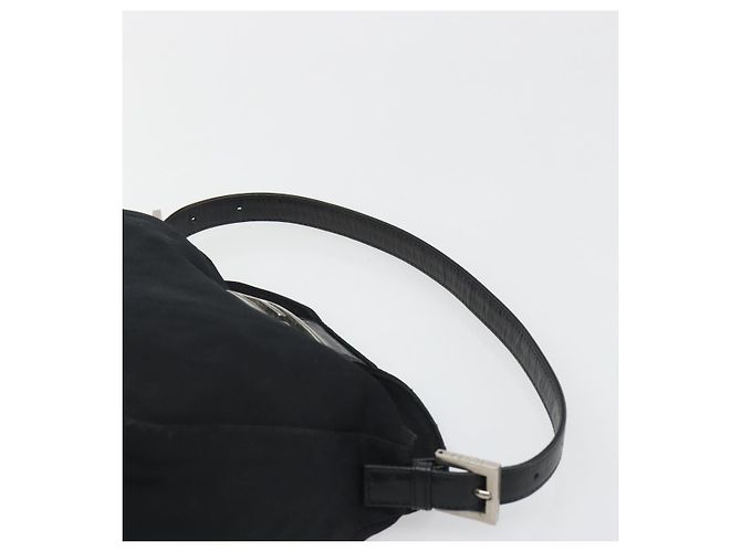 FENDI Hand Bag cotton Black Silver - vista 14