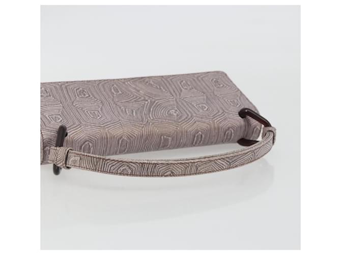 PRADA Hand Bag Leather Purple Silver - vista 7