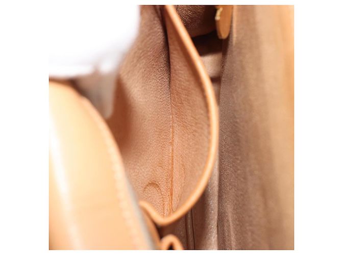 Céline CELINE Macadam Canvas Shoulder Bag PVC Leather Brown Gold - vista 23