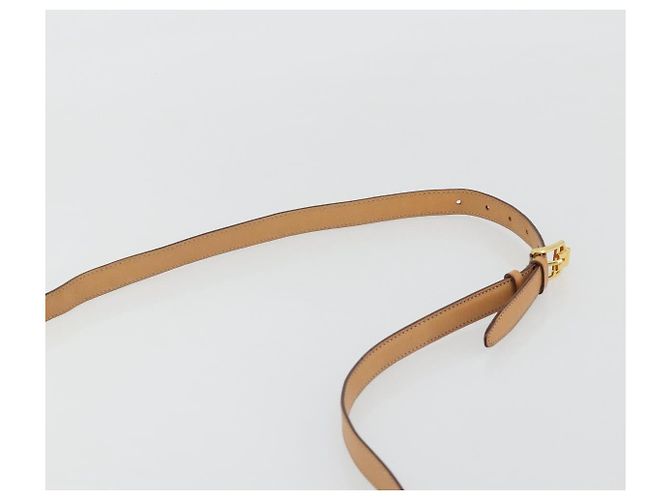 Céline CELINE Macadam Canvas Shoulder Bag PVC Leather Brown Gold - vista 8