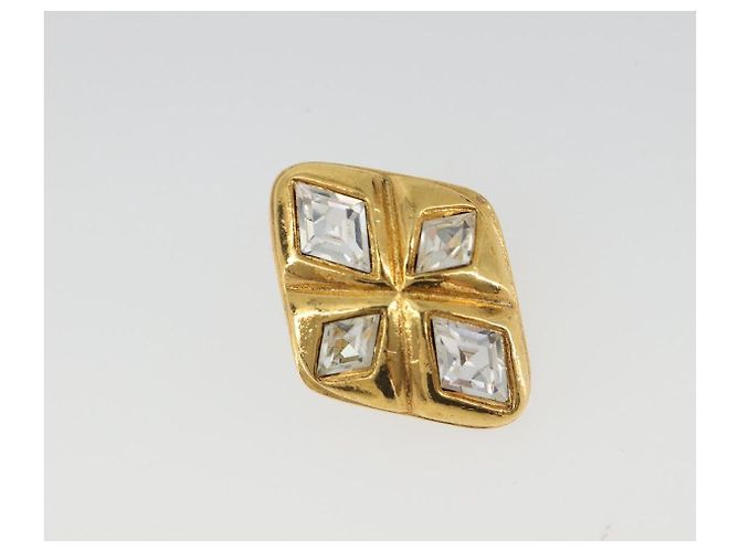 CHANEL Earring Metal Gold Tone CC - vista 6