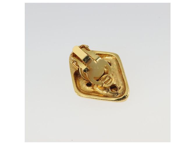 CHANEL Earring Metal Gold Tone CC - vista 7