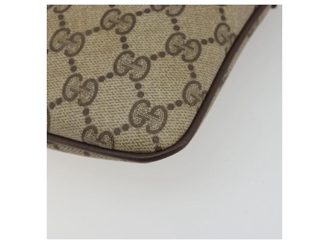 GUCCI GG Supreme Web Sherry Line Bag PVC Beige Gold 904 02 047 - vista 10