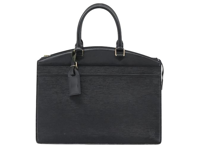 LOUIS VUITTON Epi Riviera Hand Bag Black LV - vista 13