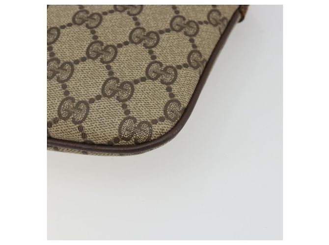 GUCCI GG Supreme Web Sherry Line Bag PVC Beige Gold 904 02 047 - vista 10