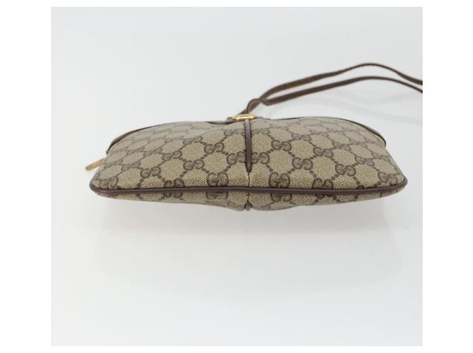 GUCCI GG Supreme Web Sherry Line Bag PVC Beige Gold 904 02 047 - vista 9