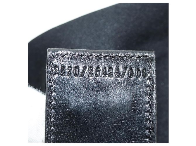 FENDI Mamma Baguette Shoulder Bag Cotton Jersey Black Silver - vista 25