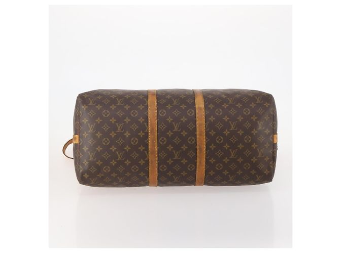 LOUIS VUITTON Monogram Keepall Bandouliere 55 Boston Bag M41414 LV - vista 11