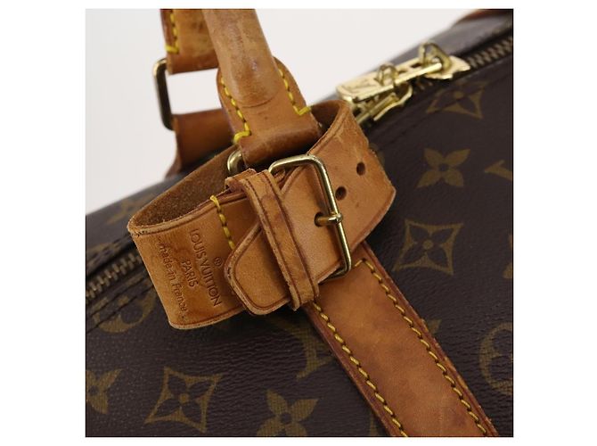 LOUIS VUITTON Monogram Keepall Bandouliere 55 Boston Bag M41414 LV - vista 18