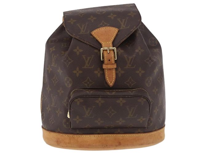 LOUIS VUITTON Monogram Montsouris MM Backpack M51136 LV - vista 13