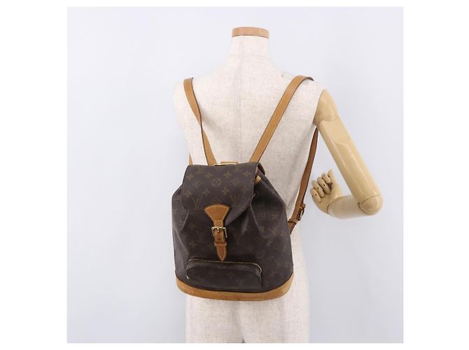LOUIS VUITTON Monogram Montsouris MM Backpack M51136 LV - vista 27