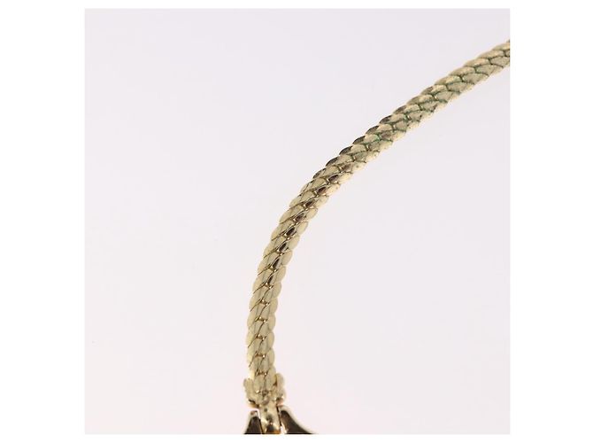Christian Dior Strass-Halskette Metall Gold - Ansicht 13