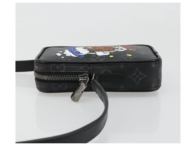 LOUIS VUITTON Monogram Eclipse Danube PPM Shoulder Bag M45928 LV - vista 4