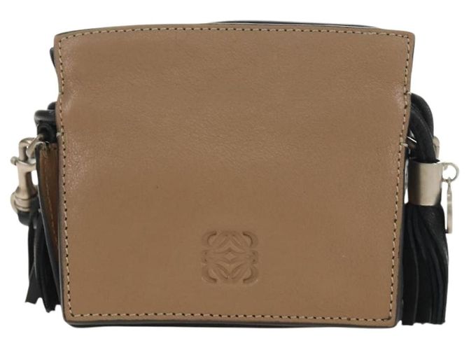 LOEWE Pouch Shoulder Bag Leather Brown - view 13