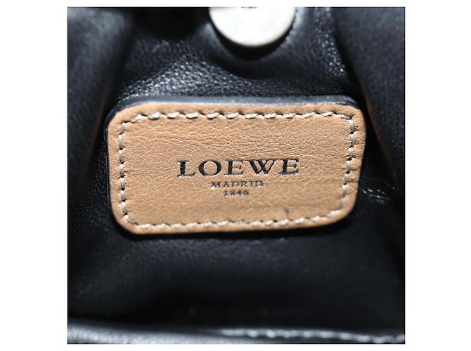 LOEWE Pouch Shoulder Bag Leather Brown - view 19