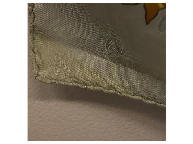 Hermès HERMES Carre 90 Scarf  napoleon  Silk Gray - vista 11