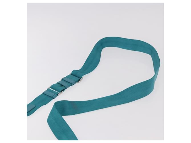 PRADA Shoulder Bag Nylon Light Blue Silver - vista 15