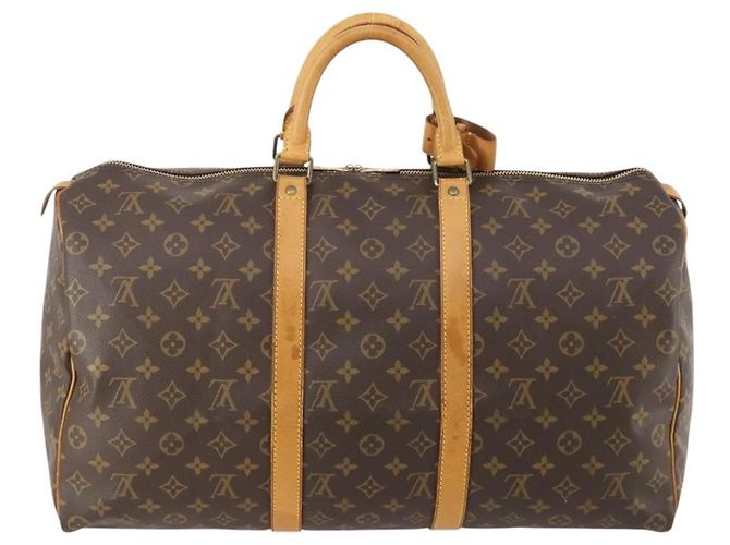 LOUIS VUITTON Monogram Keepall 50 Boston Bag M41426 LV - vista 2