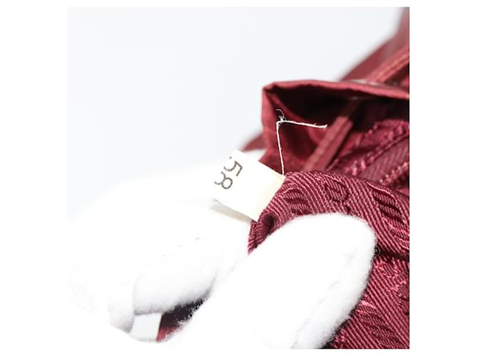 PRADA Rucksack Nylon Rot Silber - Ansicht 11