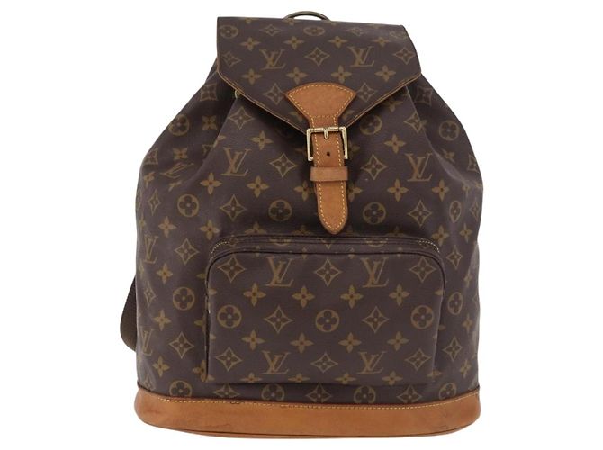LOUIS VUITTON Monogram Montsouris GM Backpack M51135 LV - vista 13
