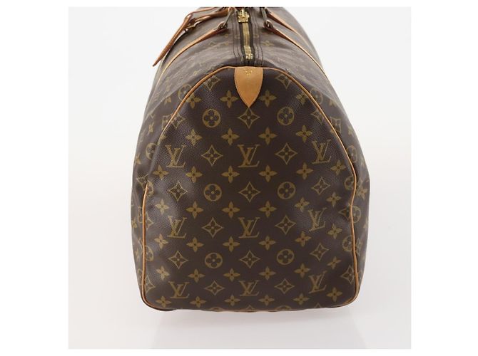 LOUIS VUITTON Monogram Keepall 55 Boston Bag M41424 LV - vista 3