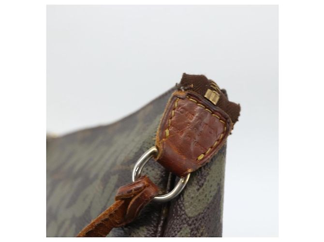 LOUIS VUITTON Monogram graffiti Pochette Pouch Khaki M92191 LV - vista 14