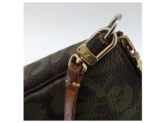 LOUIS VUITTON Monogram graffiti Pochette Pouch Khaki M92191 LV - vista 15
