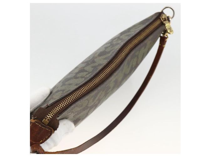 LOUIS VUITTON Monogram graffiti Pochette Pouch Khaki M92191 LV - vista 6