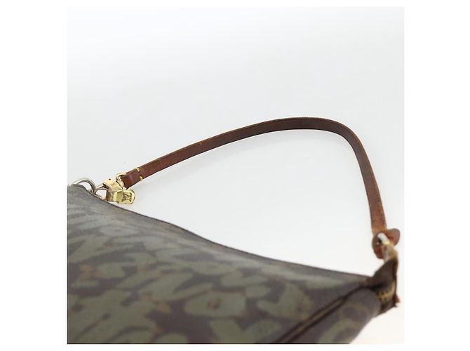 LOUIS VUITTON Monogram graffiti Pochette Pouch Khaki M92191 LV - vista 8