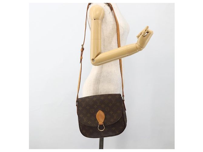 LOUIS VUITTON Monogram Saint Cloud GM Shoulder Bag M51242 LV - vista 26