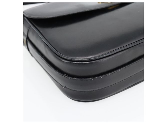 Céline CELINE Shoulder Bag Leather Black Gold - vista 14