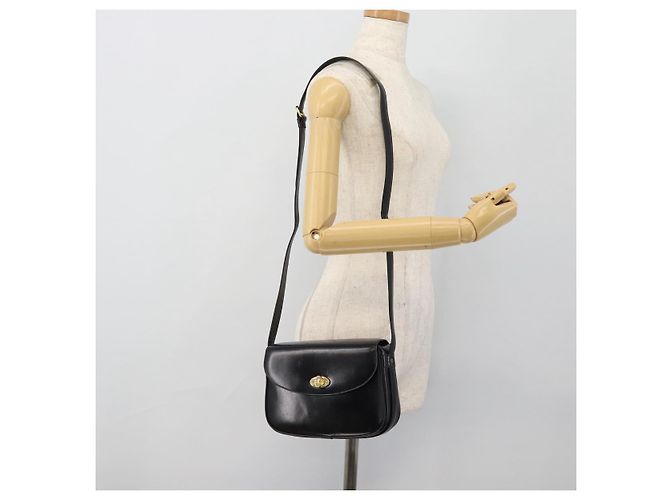 Céline CELINE Shoulder Bag Leather Black Gold - vista 19