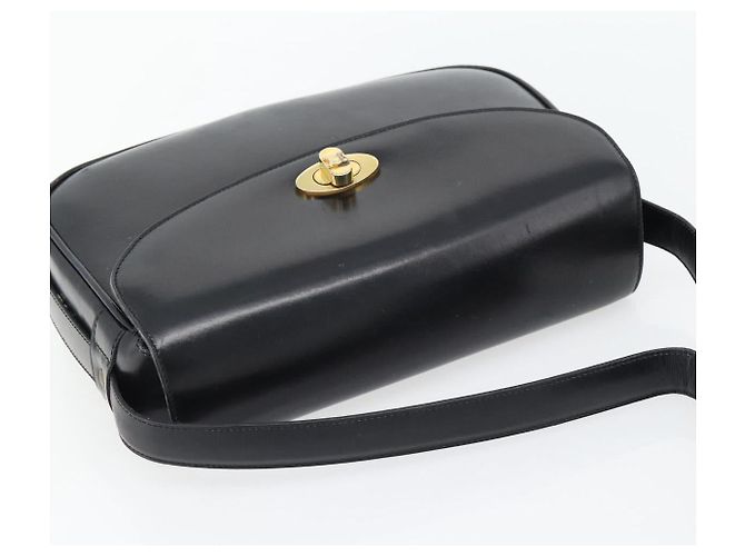 Céline CELINE Shoulder Bag Leather Black Gold - vista 6