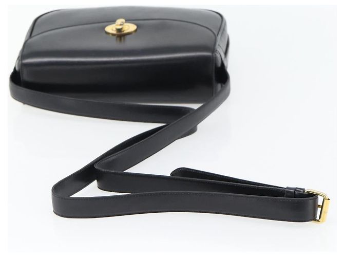 Céline CELINE Shoulder Bag Leather Black Gold - vista 7