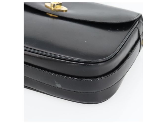 Céline CELINE Shoulder Bag Leather Black Gold - vista 9