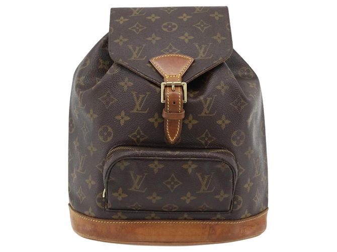 LOUIS VUITTON Monogram Montsouris MM Backpack M51136 LV - vista 13