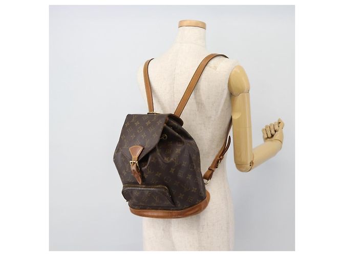 LOUIS VUITTON Monogram Montsouris MM Backpack M51136 LV - vista 23